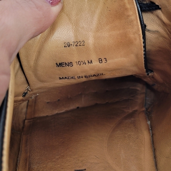 Johnston & Murphy‎ Oxfords Shuler Black Bicycle Toe Sz 10 1/2M - Picture 10 of 17